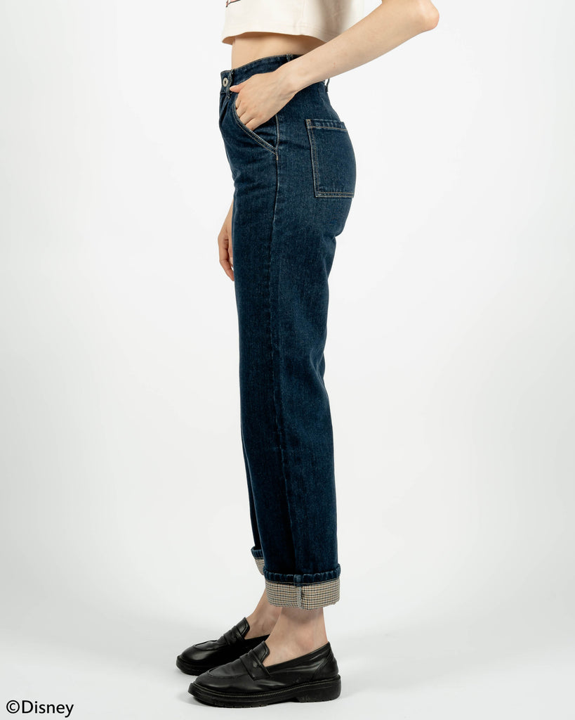 Mickey Cuffed Jeans (Denim)