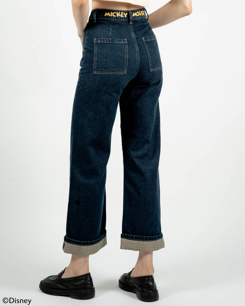 Mickey Cuffed Jeans (Denim)