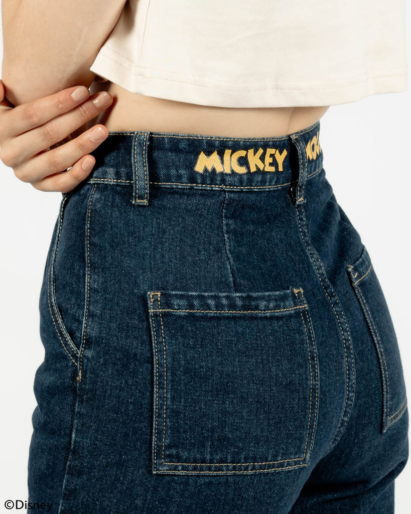 Mickey Cuffed Jeans (Denim)