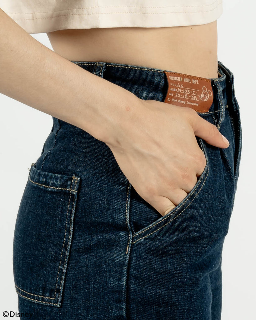 Mickey Cuffed Jeans (Denim)