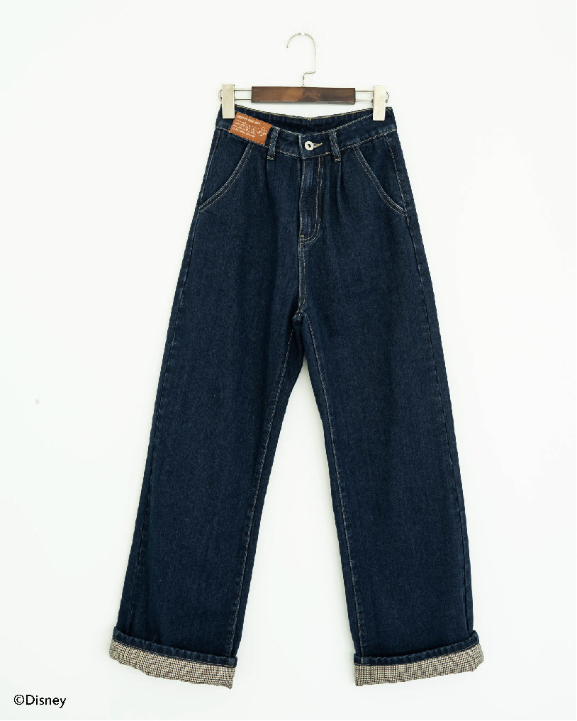Mickey Cuffed Jeans (Denim)