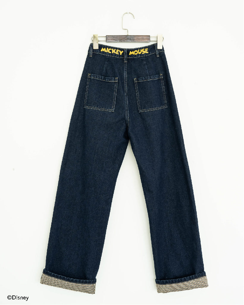 Mickey Cuffed Jeans (Denim)