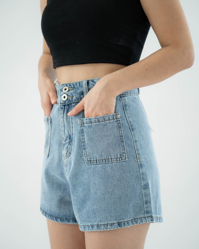 Candice Classic Denim Jeans (Denim)