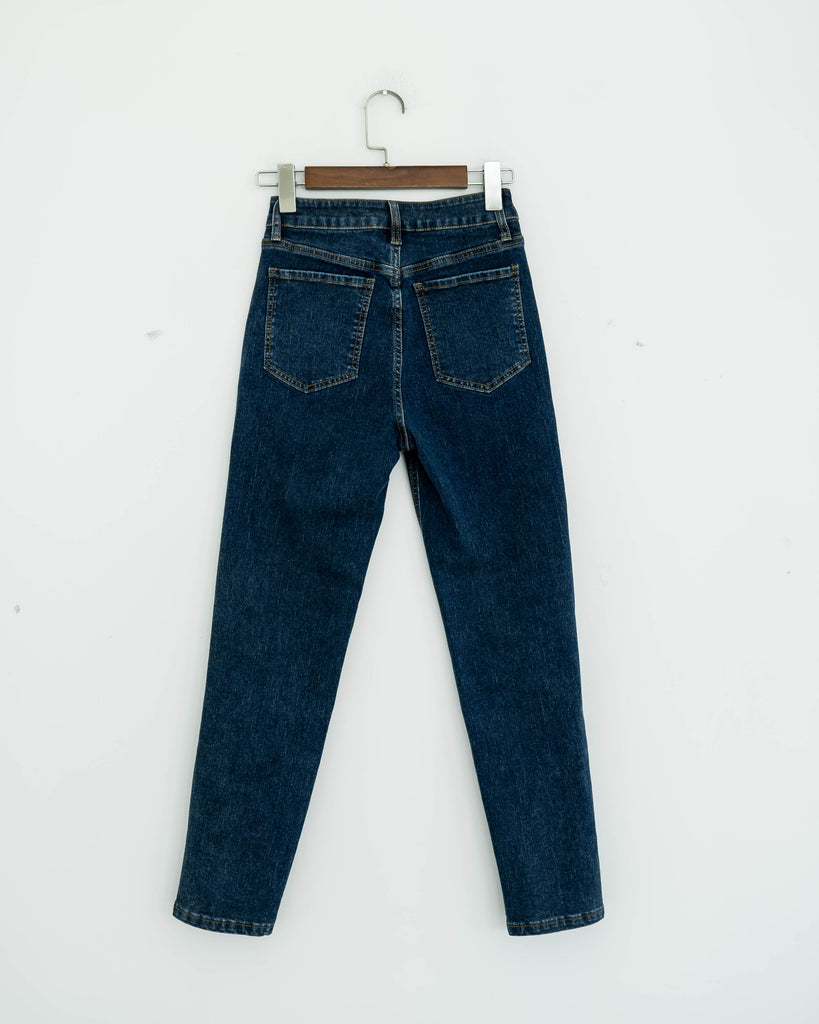 High Waist Skinny Jeans (Denim)